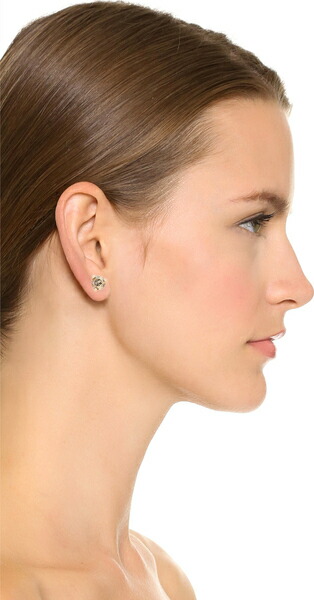 Sweetrag Rakuten Ichiba Order Kate Spade New York Rise Amp Order Kate Spade New York Rise Shine Small Stud Earrings Studs Pierced Gold Patina