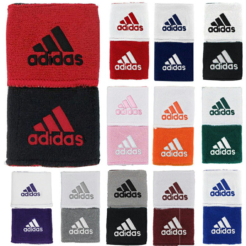 adidas リストバンド　2個セット Amazon | [アディダス] リストバンド 2個セット インターバル