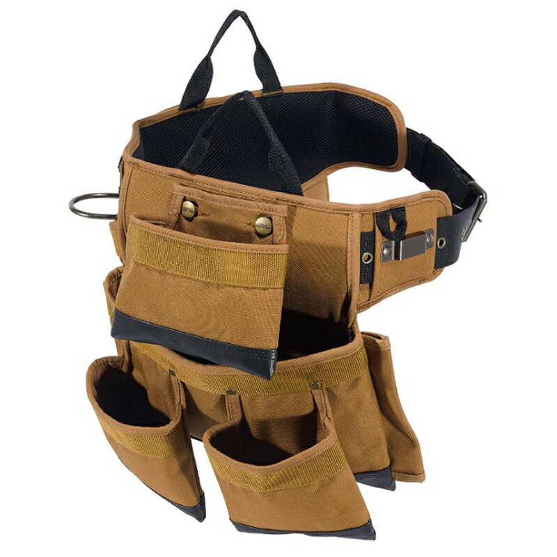 【楽天市場】カーハート メンズ ウエストポーチ レガシー2.0 デラックス ツール ベルト 26063102 ブラウン 腰袋 工具 収納 多