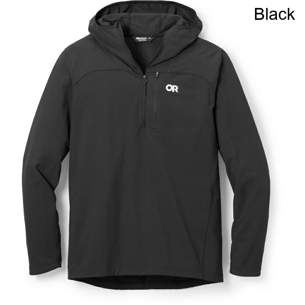 (取寄) アウトドアリサーチ フリーホイールハーフジップバイクフーディー - メンズ outdoor research Freewheel Half-Zip Bike Hoodie - Men's|スウィートラグ
