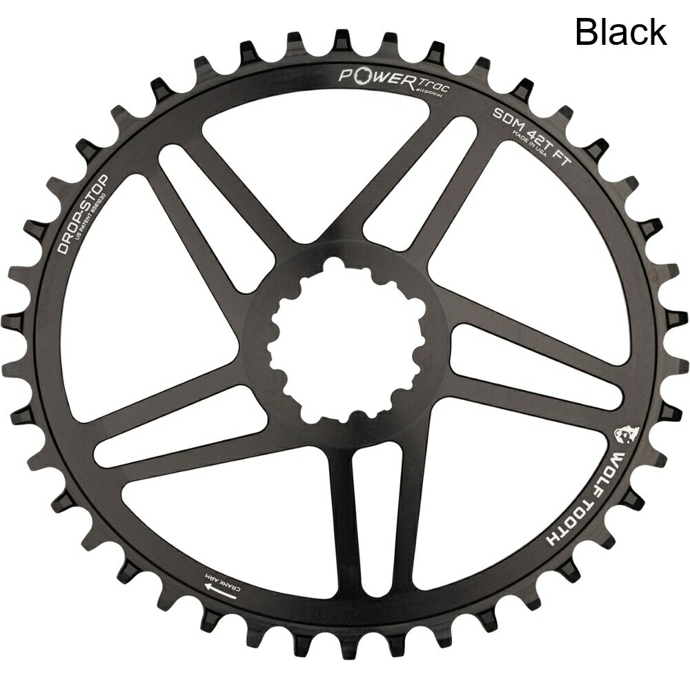 (取寄) ウルフトゥースコンポーネンツ オーバルダイレクトマウントチェーンリング - SRAM 3ボルトグラベル/ロードクランク wolf tooth components Oval Direct Mount Chainring - SRAM 3-Bolt Gravel/Road Cranks｜スウィートラグ