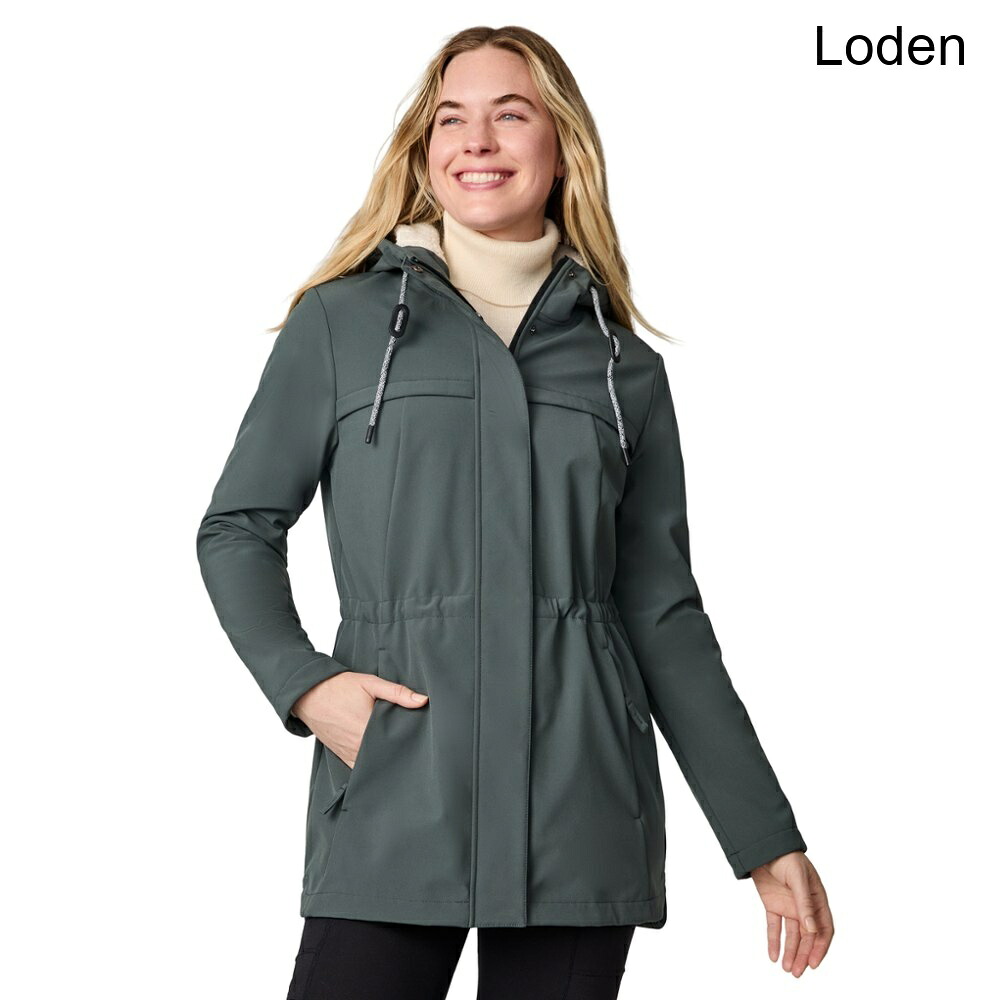 (取寄) フリーカントリー スーパースポーツシェルロングアノラック - レディース free country Super Softshell Long Anorak - Women's｜スウィートラグ