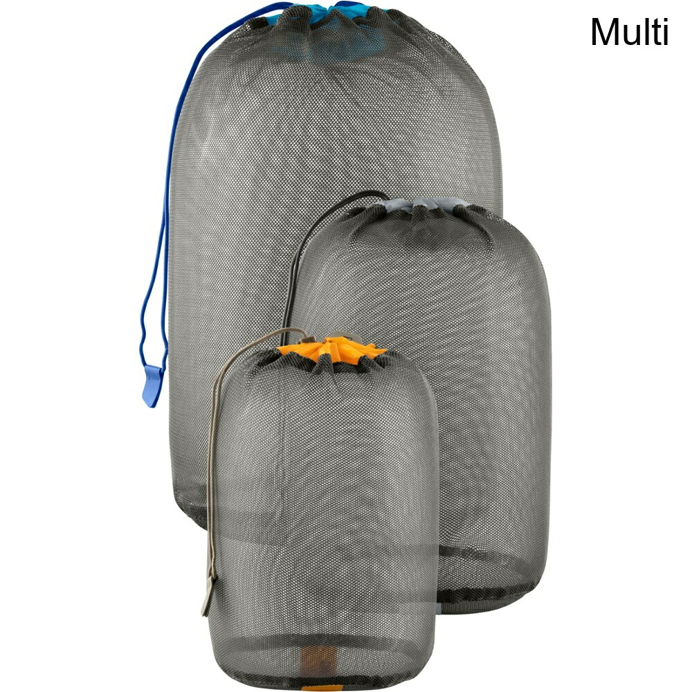 (取寄) シートゥサミット メッシュスタッフサック - 3個セット sea to summit Mesh Stuff Sack - Set of 3｜スウィートラグ