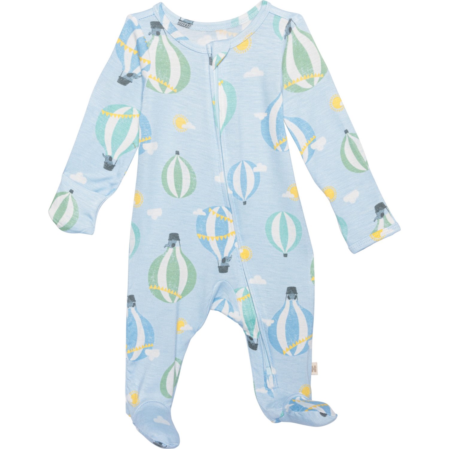 (取寄) ハギーズ インファント ボーイズ ベイビー ボディスーツ - ロング スリーブ HUGGIES Infant Boys Baby Bodysuit - Long Sleeve Ballad Blue画像