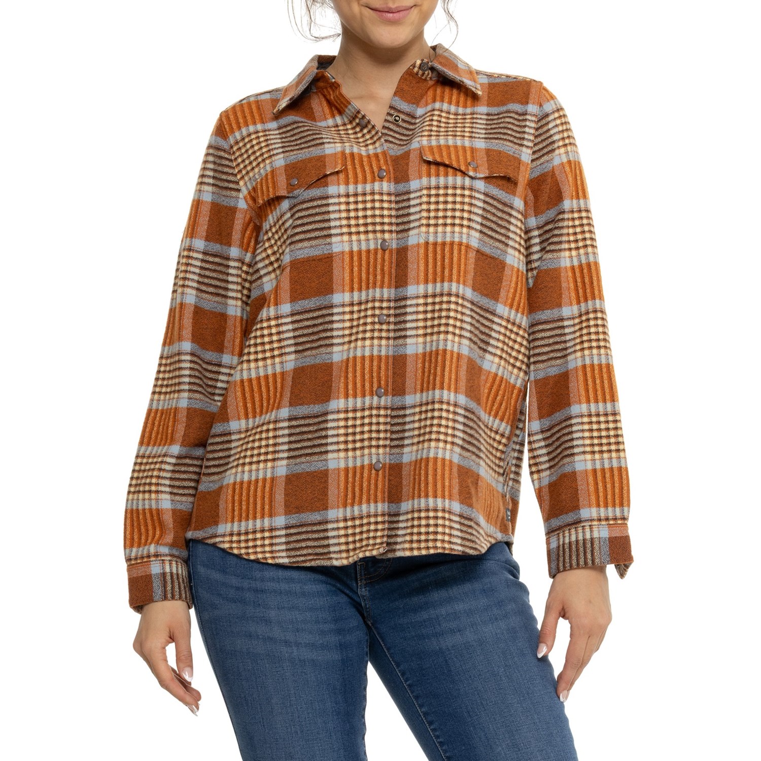 (取寄) トードアンドコー フォーク イヤー シャツ ジャケット Toad&Co Folk Yeah Shirt Jacket Umber