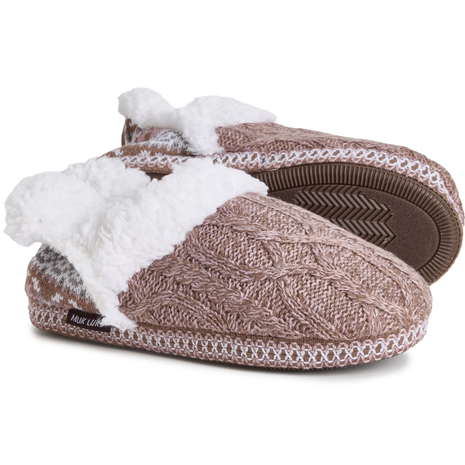 (取寄) ムク ルクス レディース マグダレナ スリッパ Muk Luks women Magdalena Slippers (For Women) Winters Dusk