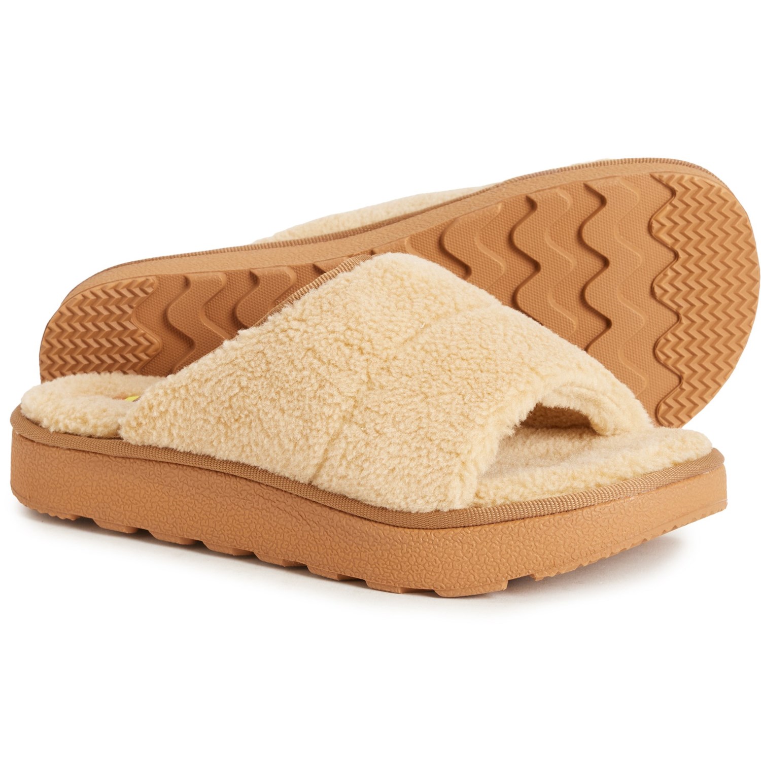 (取寄) フリーウォータース レディース ソフティ クラウド9 コージー スライド サンダル Freewaters women Softy Cloud9 Cozy Slide Sandals (For Women) Tan