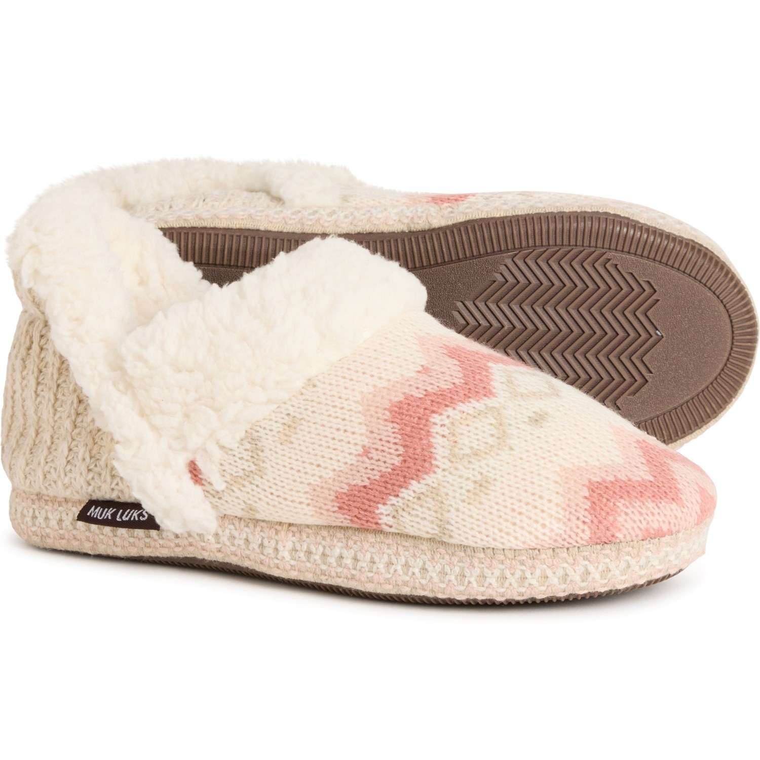 (取寄) ムク ルクス レディース マグダレナ スリッパ Muk Luks women Magdalena Slippers (For Women) Oatmeal