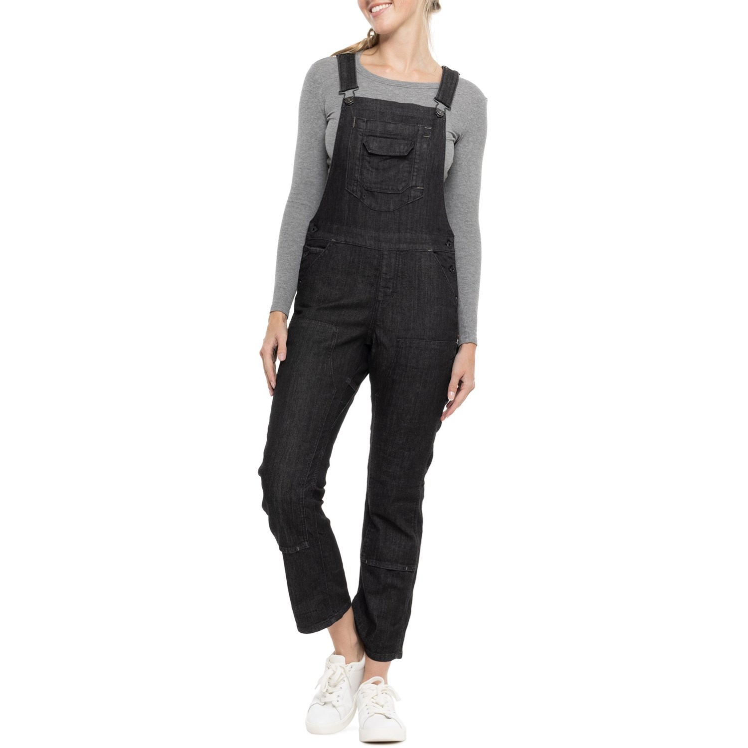 (取寄) ダブテイル ワークウェア フレッシュリー オーバーオール DOVETAIL WORKWEAR Freshley Overalls Heathered Black Denim