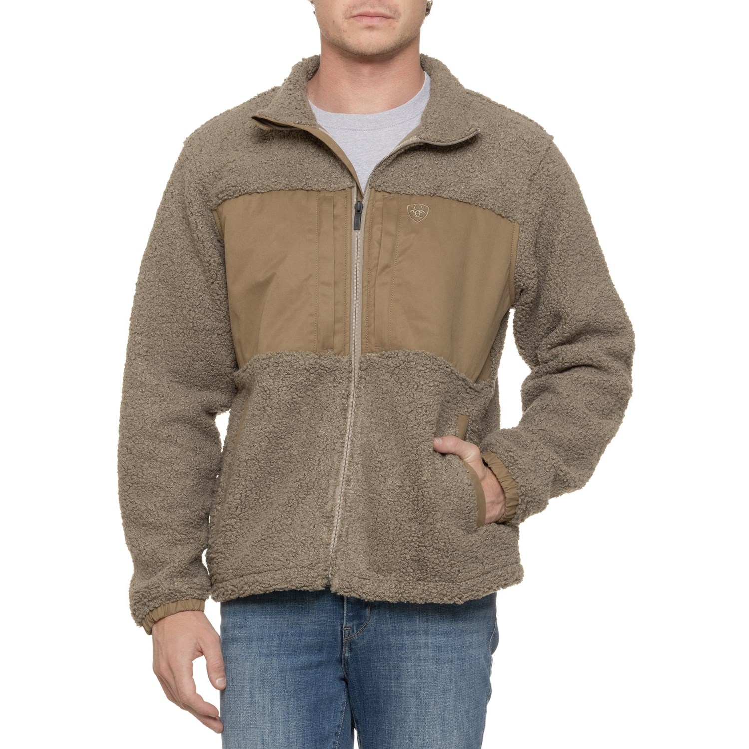 (取寄) アリアット オデッサ シェルパ ジャケット Ariat Odessa Sherpa Jacket Brindle