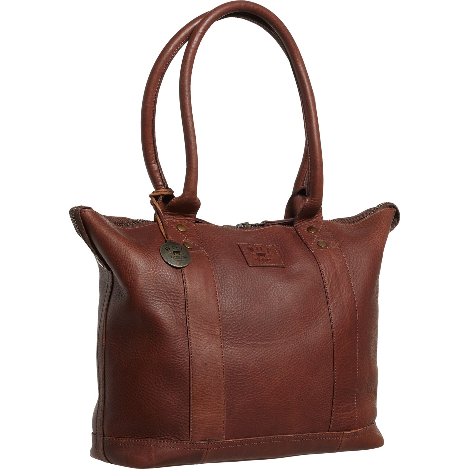 (取寄) トゥエンティ フォー セブン トート バッグ Will Leather Goods Twenty Four Seven Tote Bag Cognac