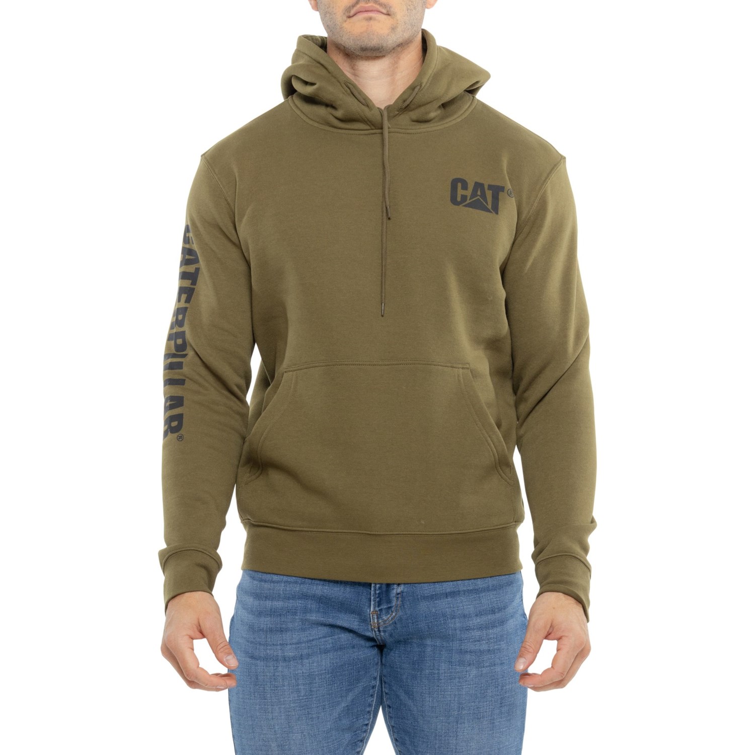 (取寄) キャタピラー ブーディ Caterpillar Fortelu Hoodie Dark Olive