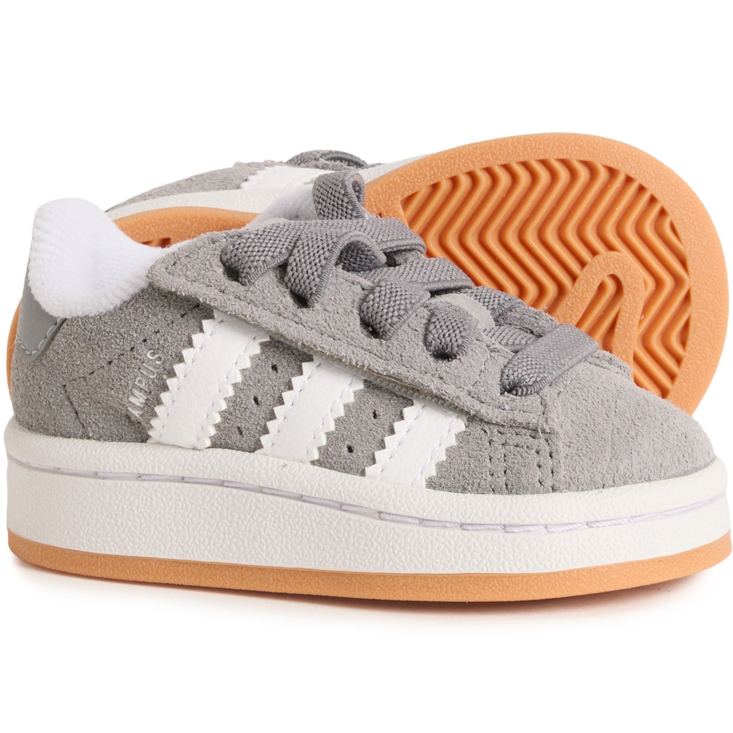 (取寄) アディダス トドラー ボーイズ アンド ガールズ キャンパス 00s CF エル スニーカー - スエード adidas Toddler Boys and Girls Campus 00s CF EL Sneakers - Suede Grey Three