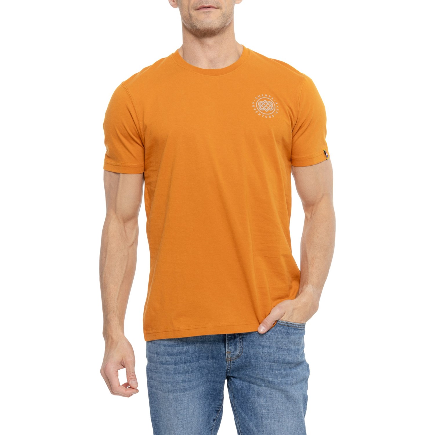 (取寄) シェルパ アドベンチャー ギア サミット T-シャツ - オーガニック コットン, ショート スリーブ Sherpa Adventure Gear Summit T-Shirt - Organic Cotton, Short Sleeve Masala