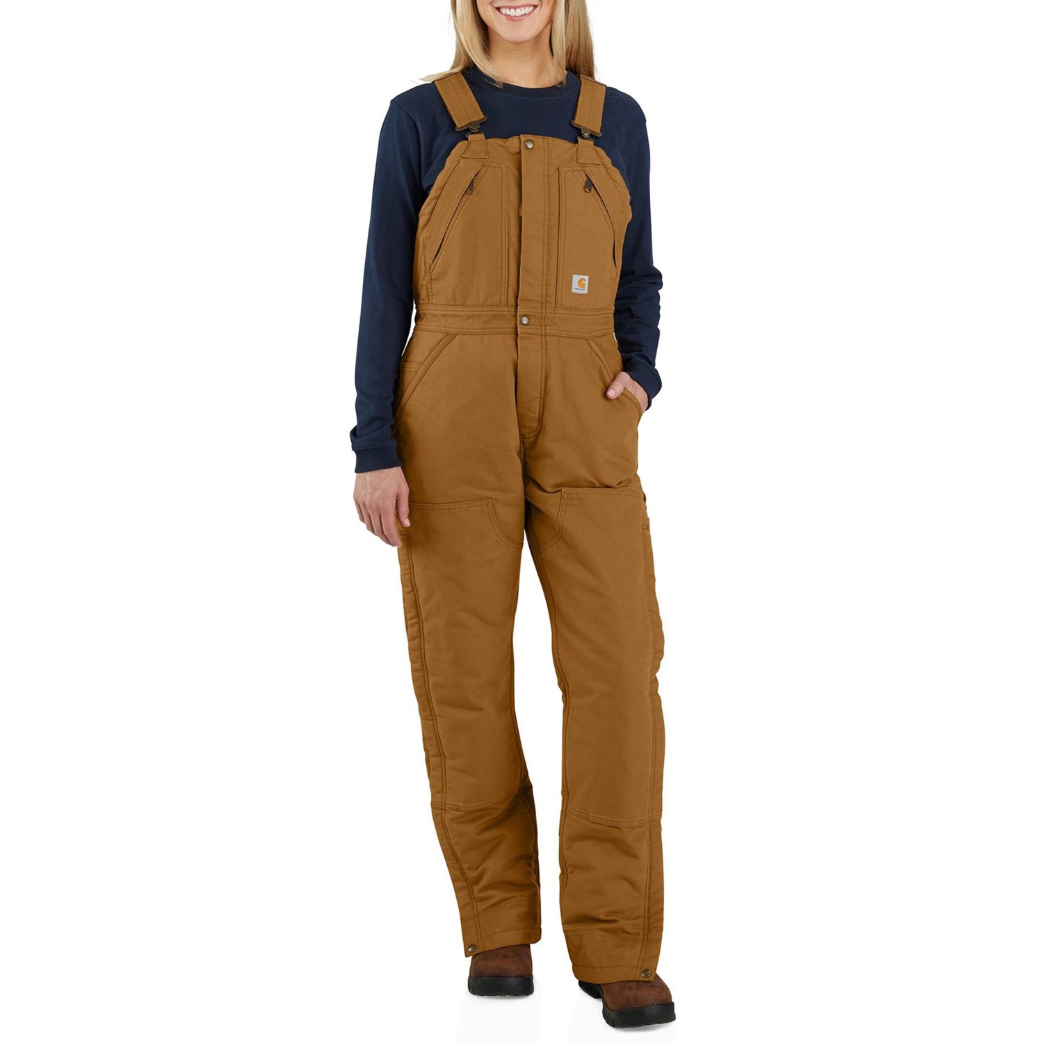 楽天市場】【Carhartt】カーハート R28 ダック カーペンター ビブ