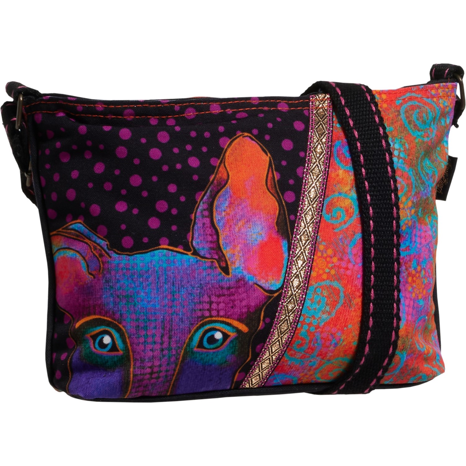 (取寄) キャット クロスボディ バッグ Laurel Burch Cat Crossbody Bag Kona Kai