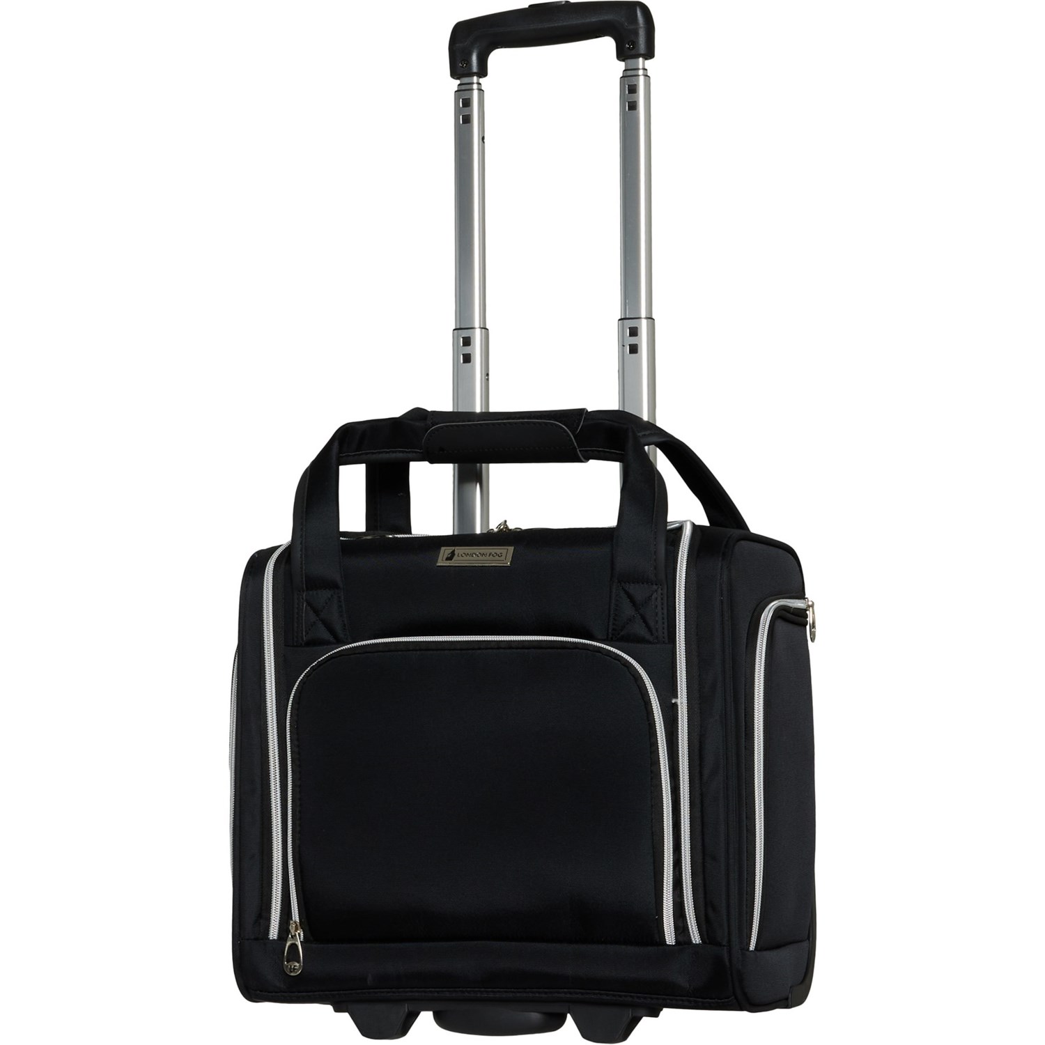 (取寄) ロンドン フォグ 15インチ アンダーシーター キャリーオン スピナー スーツケース - ソフトサイド, ブラック London Fog 15” Coventry Underseater Carry-On Spinner Suitcase - Softside, Black Black 25,310円