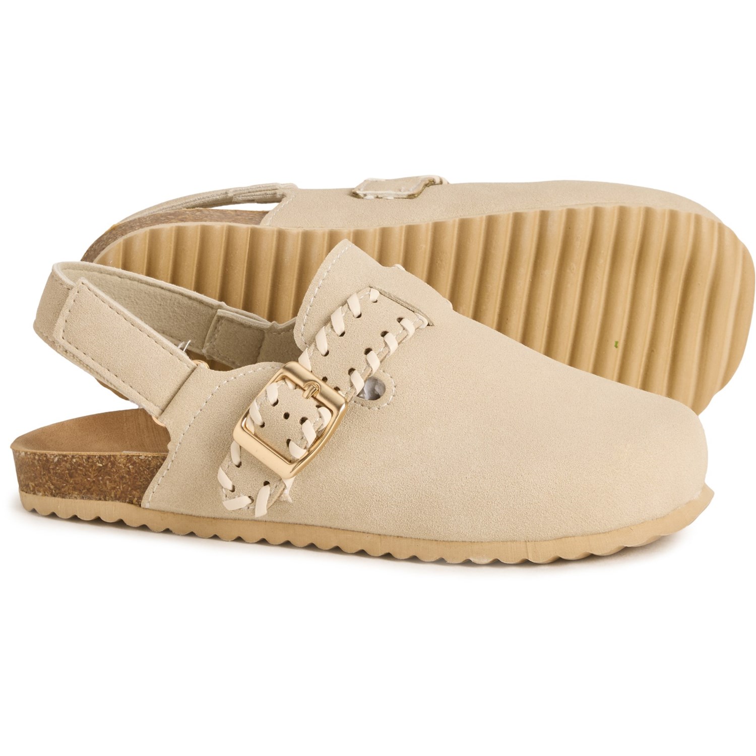 (取寄) C＆Cカリフォルニア トドラー ボーイズ アンド ガールズ ステッチド クロッグス C&C California Toddler Boys and Girls Stitched Clogs Natural 6,809円