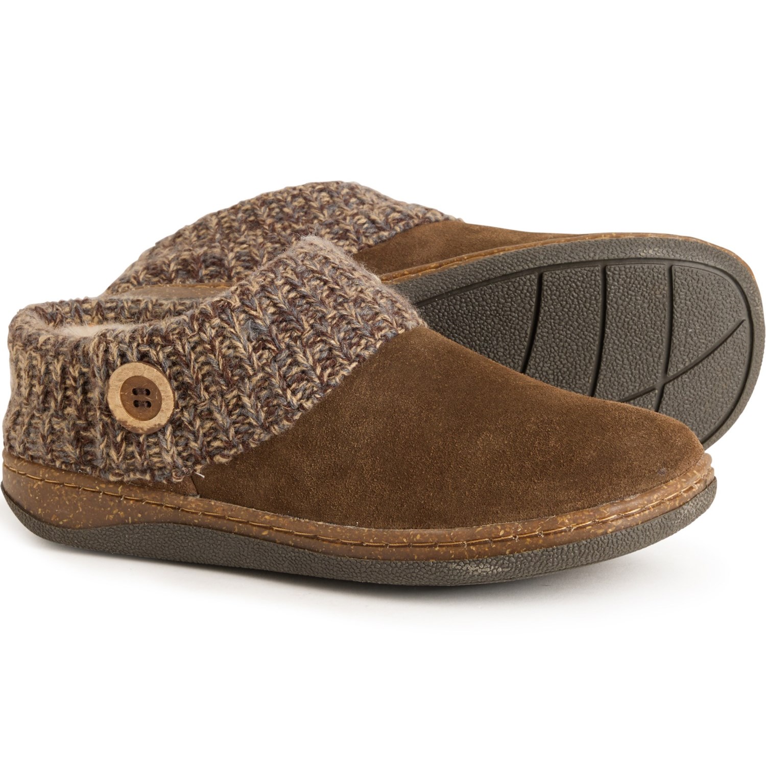 (取寄) クラークス レディース モカシン スリッパ Clarks women Moccasin Slippers (For Women) Dark Brown