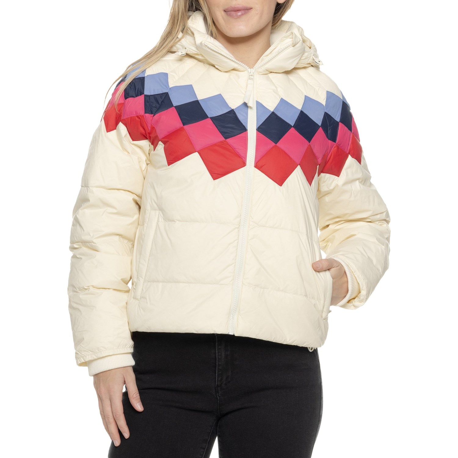 (取寄) マリンレイヤー アーカイブ シェラ ダウン パファー ジャケット - インサレーテッド Marine Layer Archive Sierra Down Puffer Jacket - Insulated Antique White