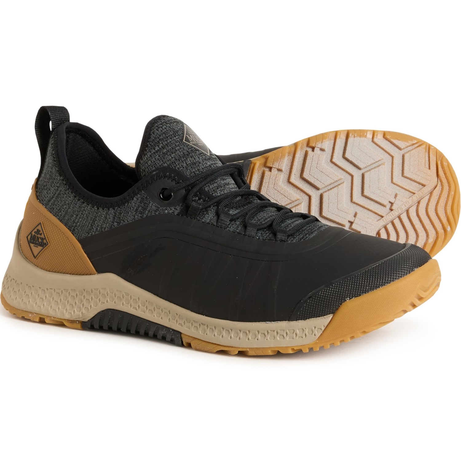 (取寄) マック メンズ アウトスケープ レース アップ シューズ Muck men Outscape Lace Up Shoes (For Men) Black