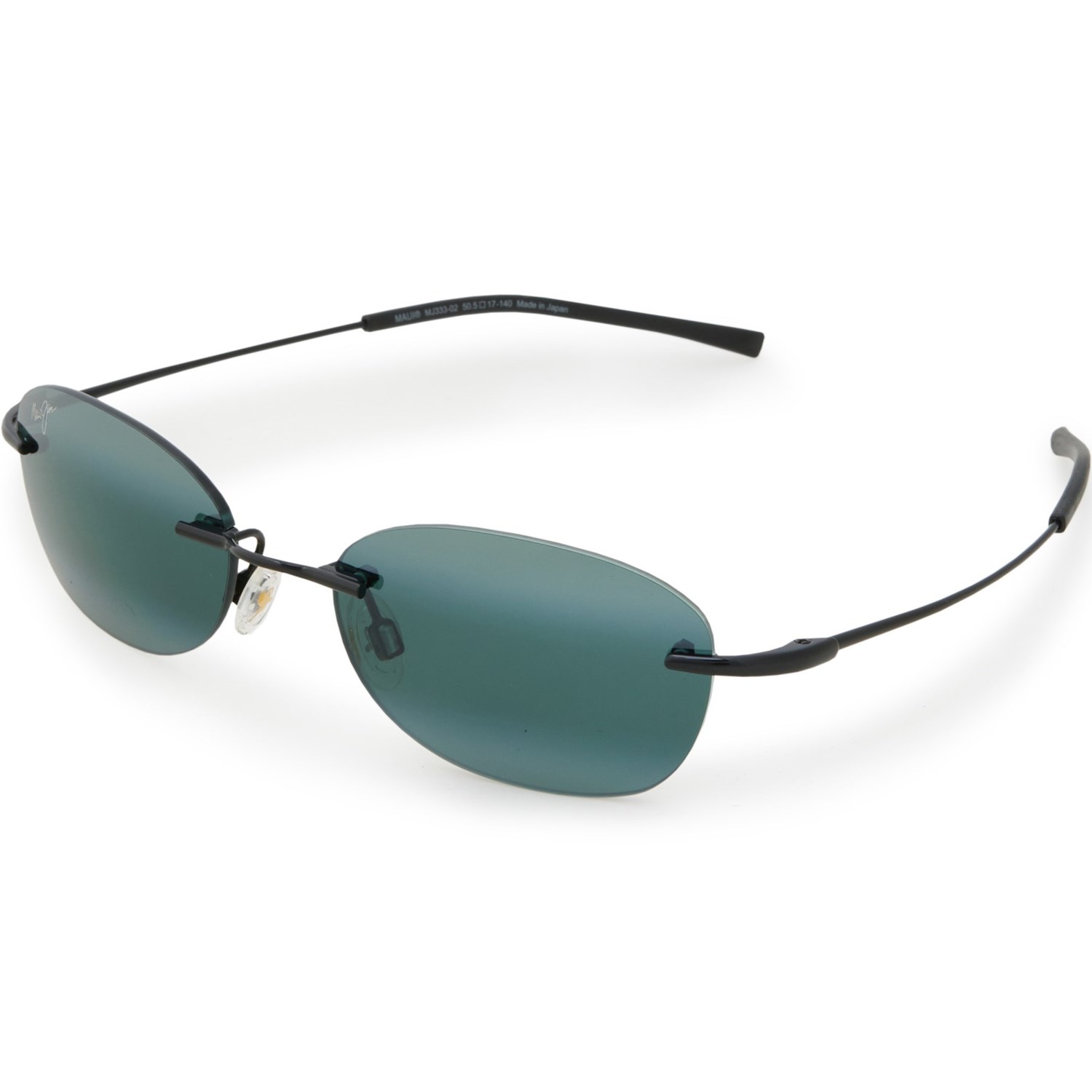 (取寄) マウイ ジム メイド イン ジャパン アキ アキ サングラス - ポーラライズド レンジズ MAUI JIM Made in Japan Aki Aki Sunglasses - Polarized Lenses Black/Grey