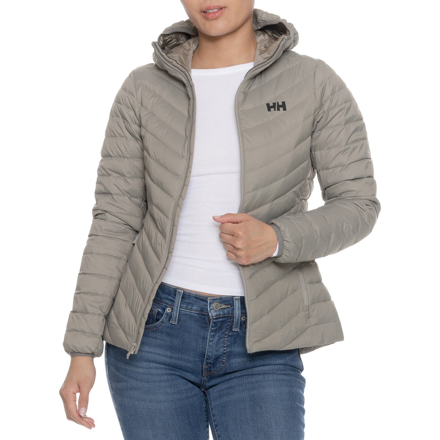 (取寄) ヘリーハンセン ベルグラ ダウン フーデット ジャケット - 700 フィル パワー Helly Hansen Verglas Down Hooded Jacket - 700 Fill Power Terrazzo