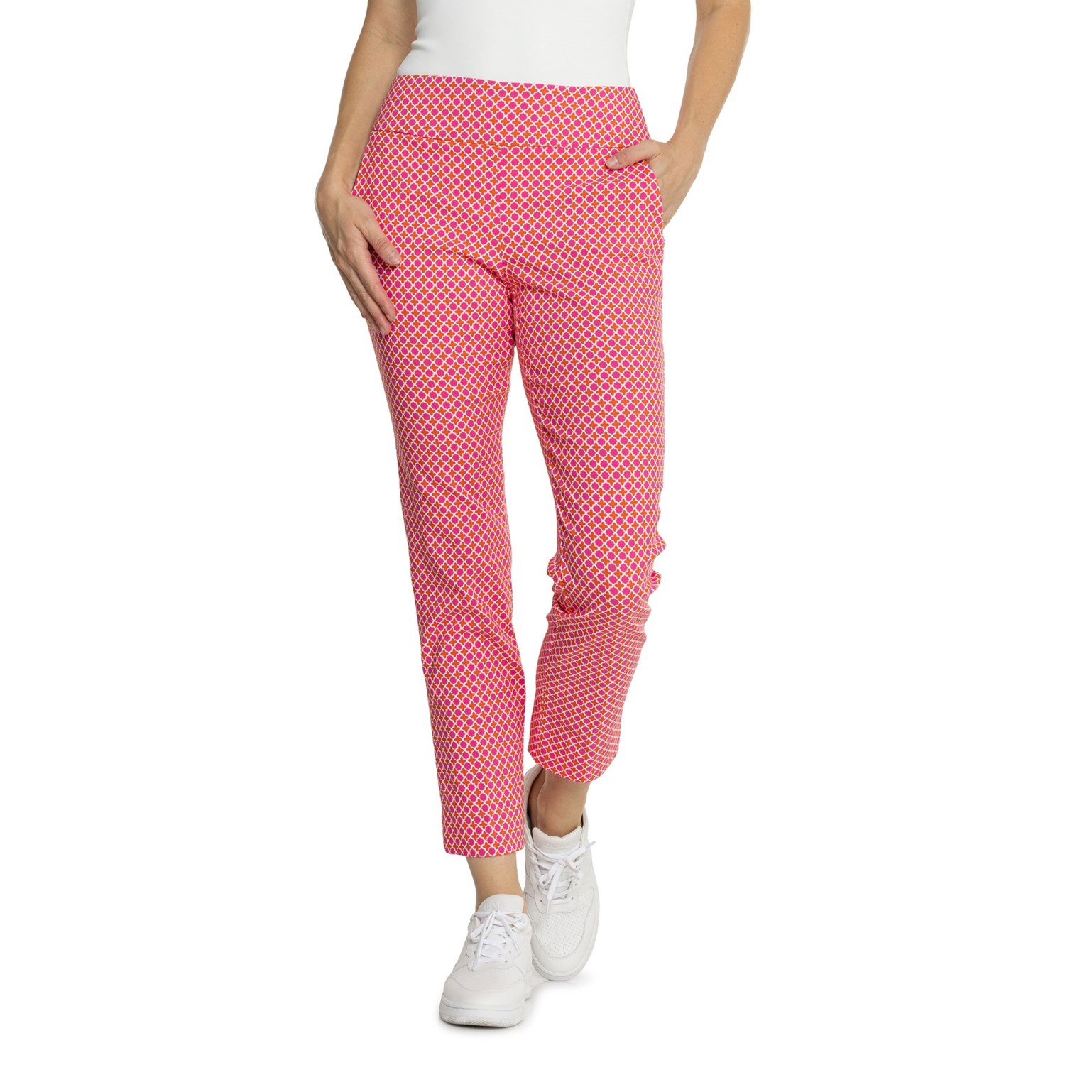 (取寄) スイングコントロール プリンテッド アンクル ゴルフ パンツ SWING CONTROL Printed Ankle Golf Pants Charms