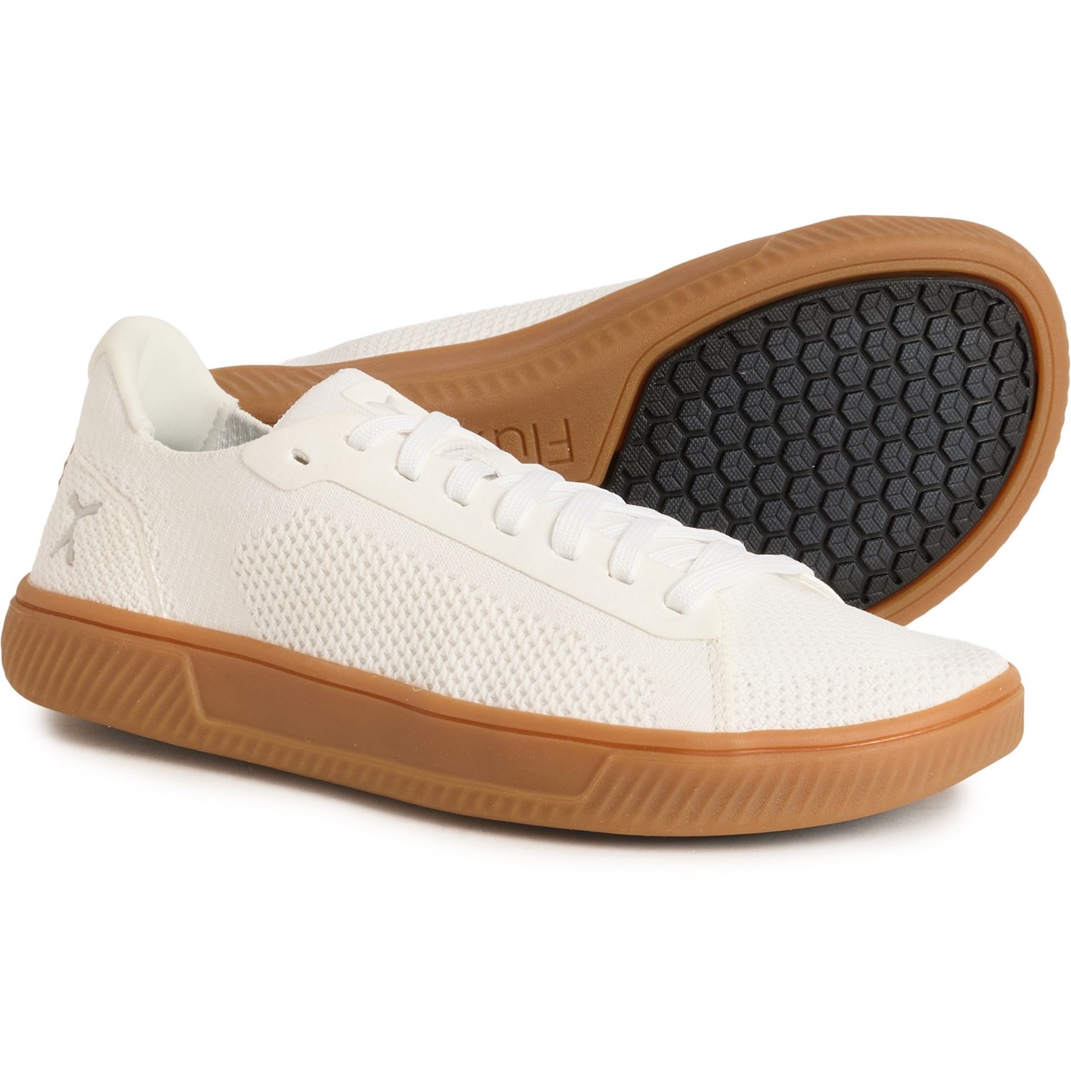 (取寄) フラックス レディース フラックス アダプト ニット トレーナー シューズ Flux women Adapt Knit Trainer Shoes (For Women) White Gum｜スウィートラグ