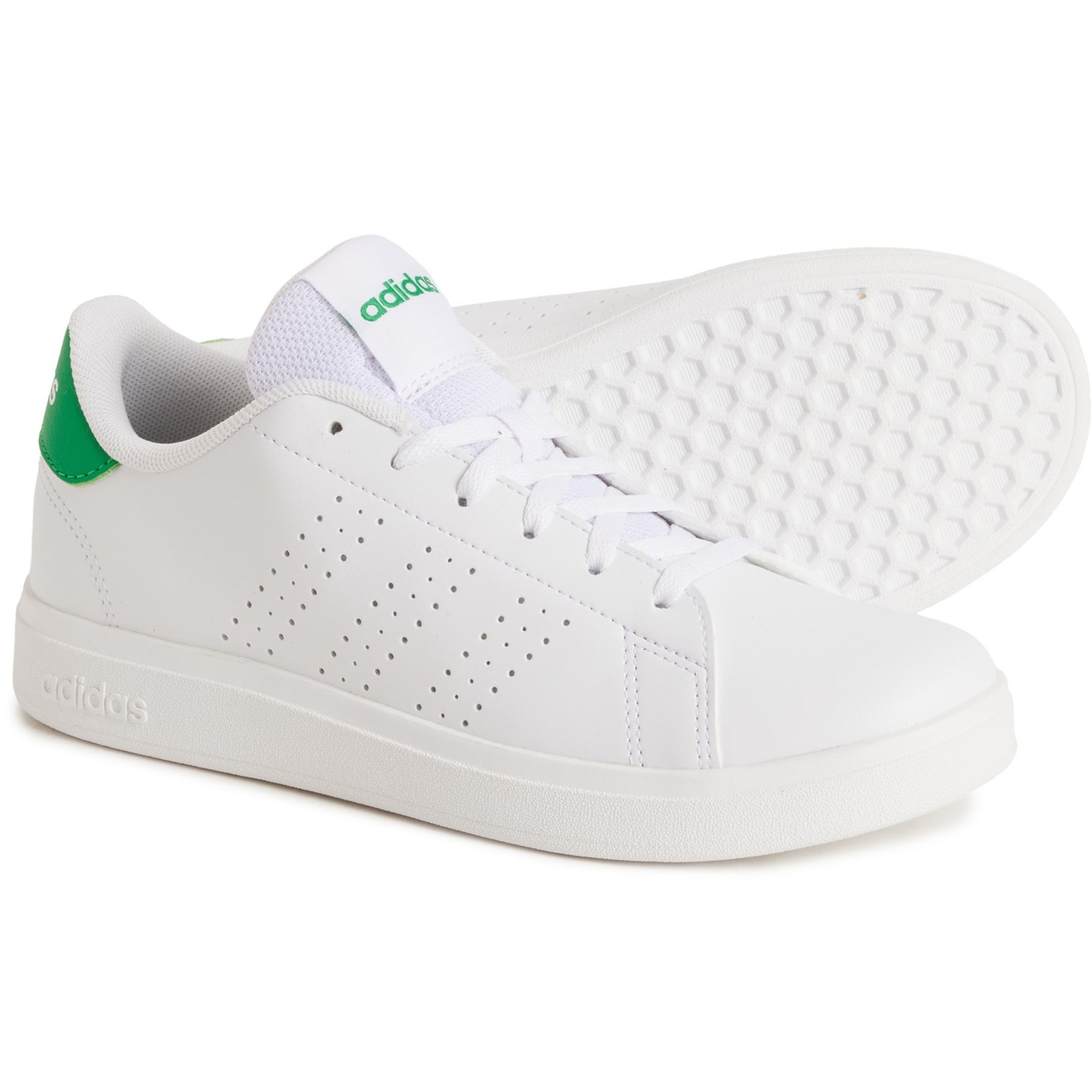 (取寄) アディダス キッズ アディダス ボーイズ アドバンテージ ベース 2.0 テニス シューズ adidas kids Boys Advantage Base 2.0 Tennis Shoes Ftwr White|スウィートラグ