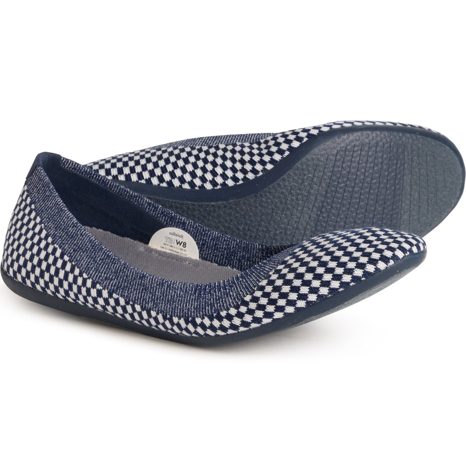 (取寄) オールバーズ レディース ツリー ブリーザー バレエ フラッツ Allbirds women Tree Breezer Ballet Flats (For Women) Deep Nvy, Blzzrd｜スウィートラグ 9,849円