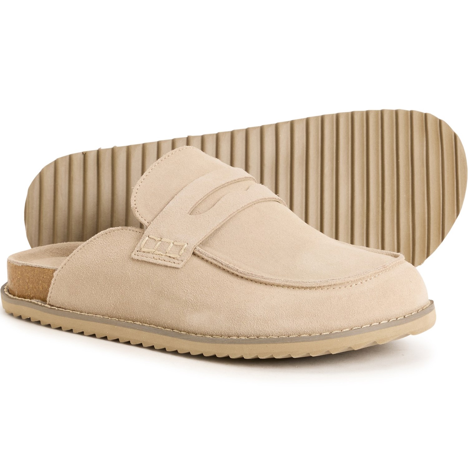 (取寄) クッションネア レディース ゾラ オープン-バック クロッグス - スエード Cushionaire women Zola Open-Back Clogs - Suede (For Women) Biscuit｜スウィートラグ