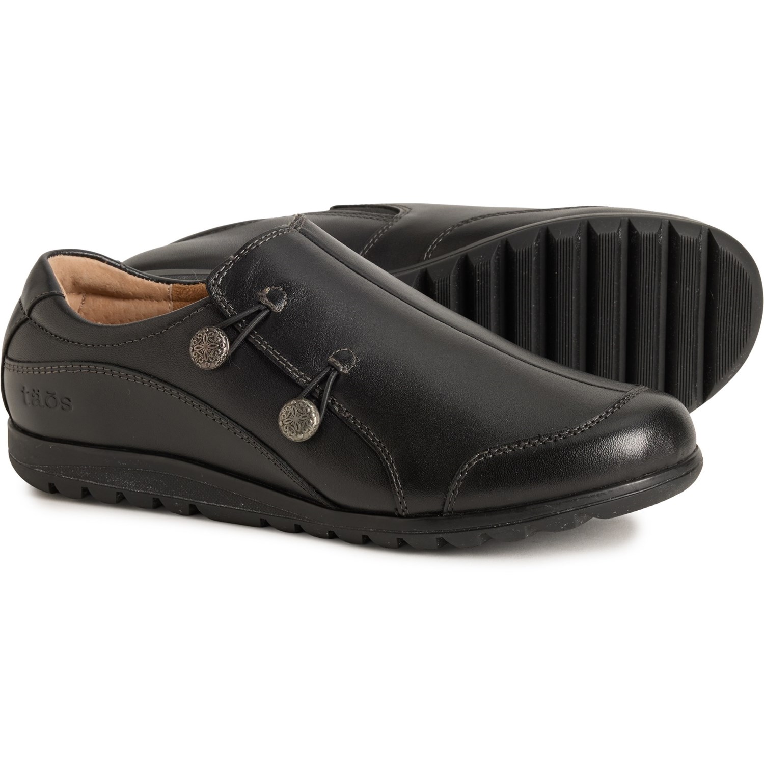(取寄) レディース タオス ブレンド コンフォート シューズ - レザー TAOS women Blend Comfort Shoes - Leather (For Women) Black|スウィートラグ