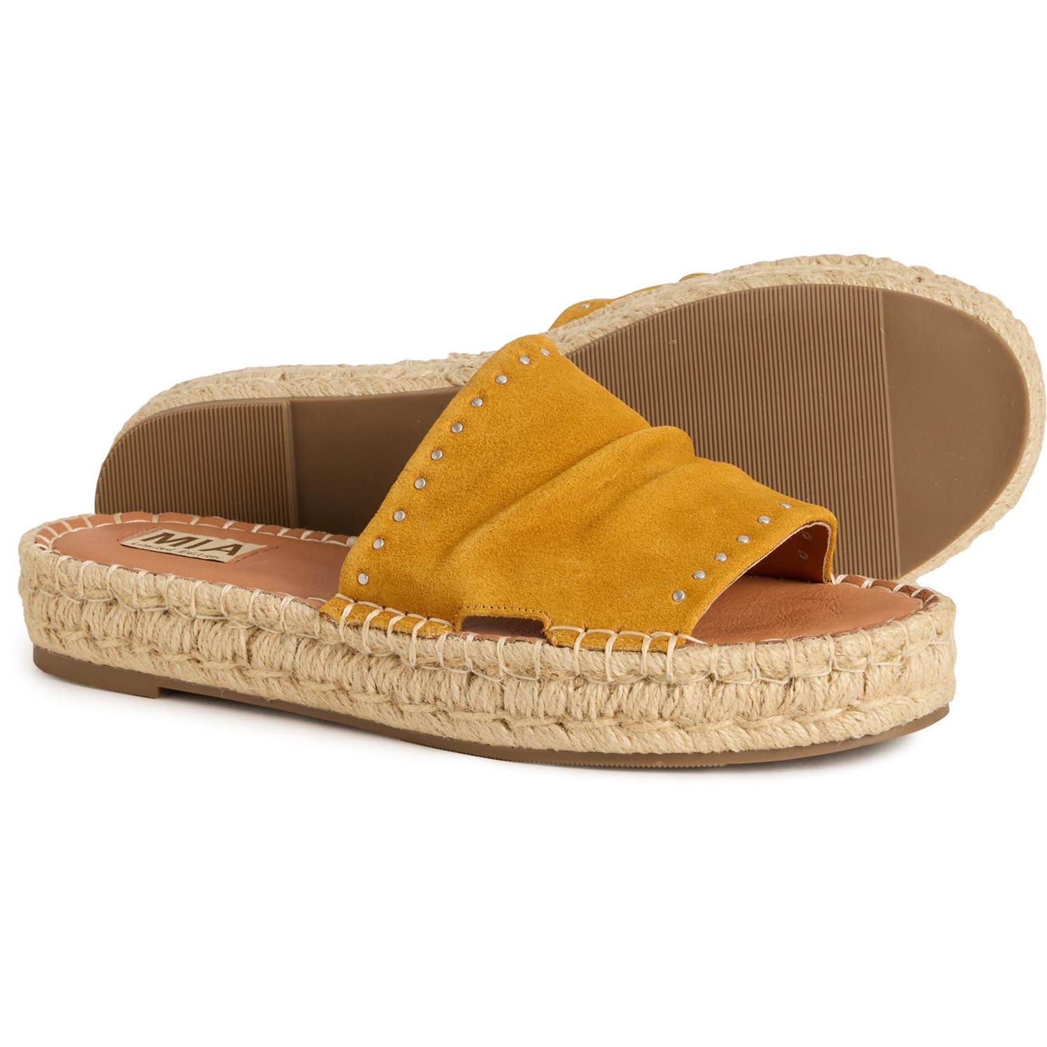 (取寄) ミア レディース ミア サンダル - スエード MIA women Dahya Sandals - Suede (For Women) Mustard｜スウィートラグ