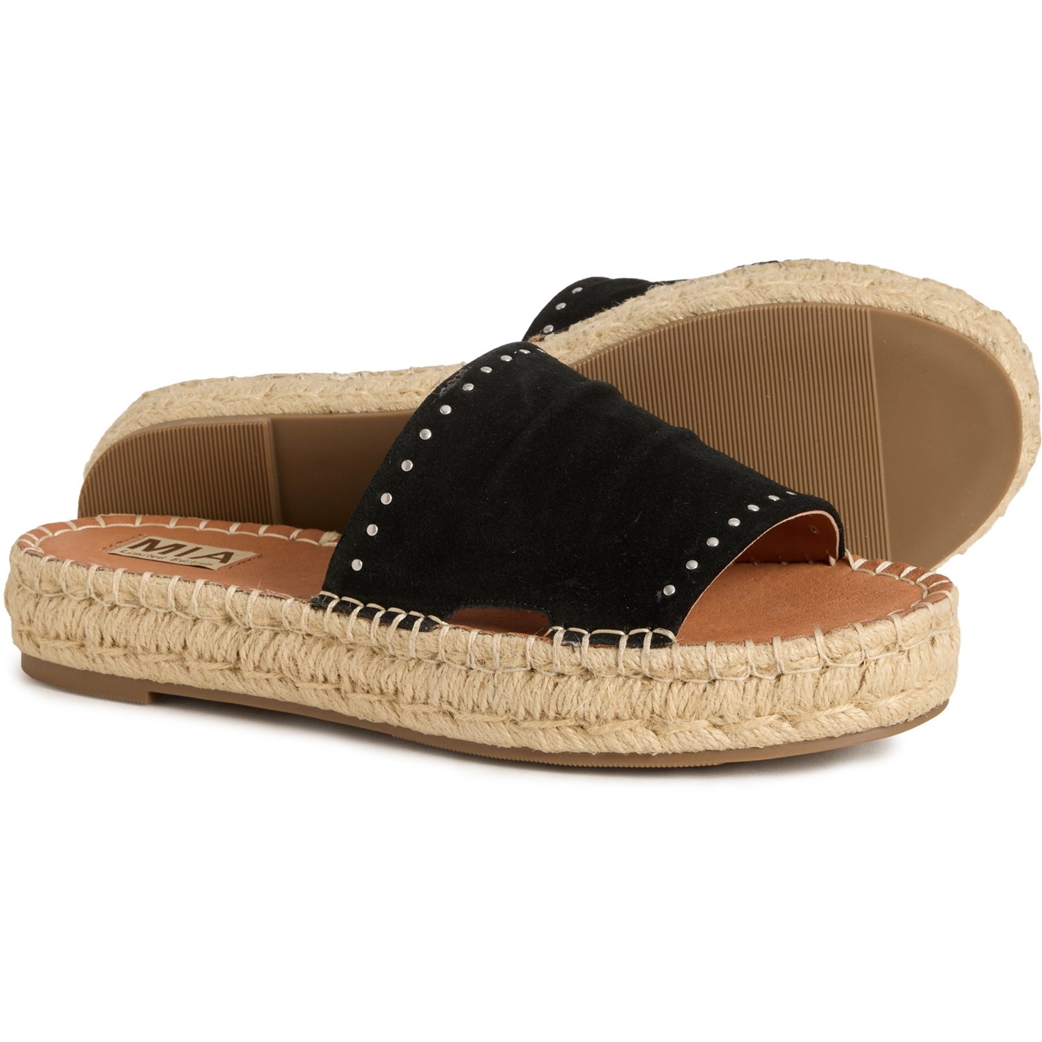 (取寄) ミア レディース ミア サンダル - スエード MIA women Dahya Sandals - Suede (For Women) Black｜スウィートラグ