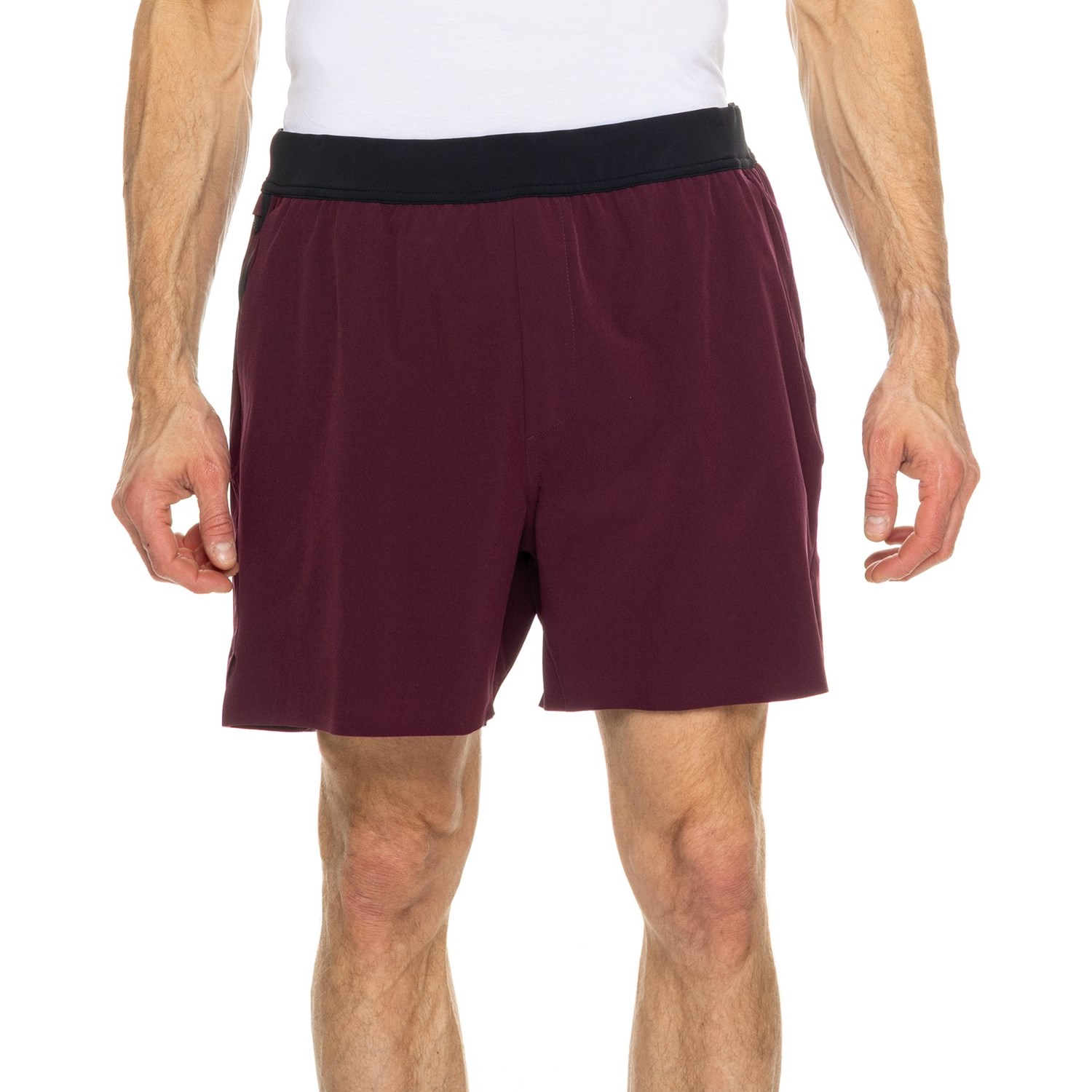 (取寄) テンサウザンド メンズ テン サウザンド インターバル ショーツ - ビルト-イン ライナー ショーツ TEN THOUSAND men Interval Shorts - 5", Built-In Liner Shorts Maroon Red|スウィートラグ
