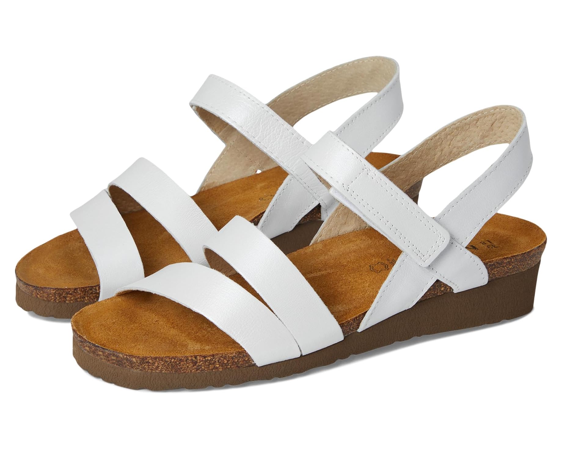 (取寄) ナオト レディース ケーラ Naot women Kayla White Pearl Leather|スウィートラグ