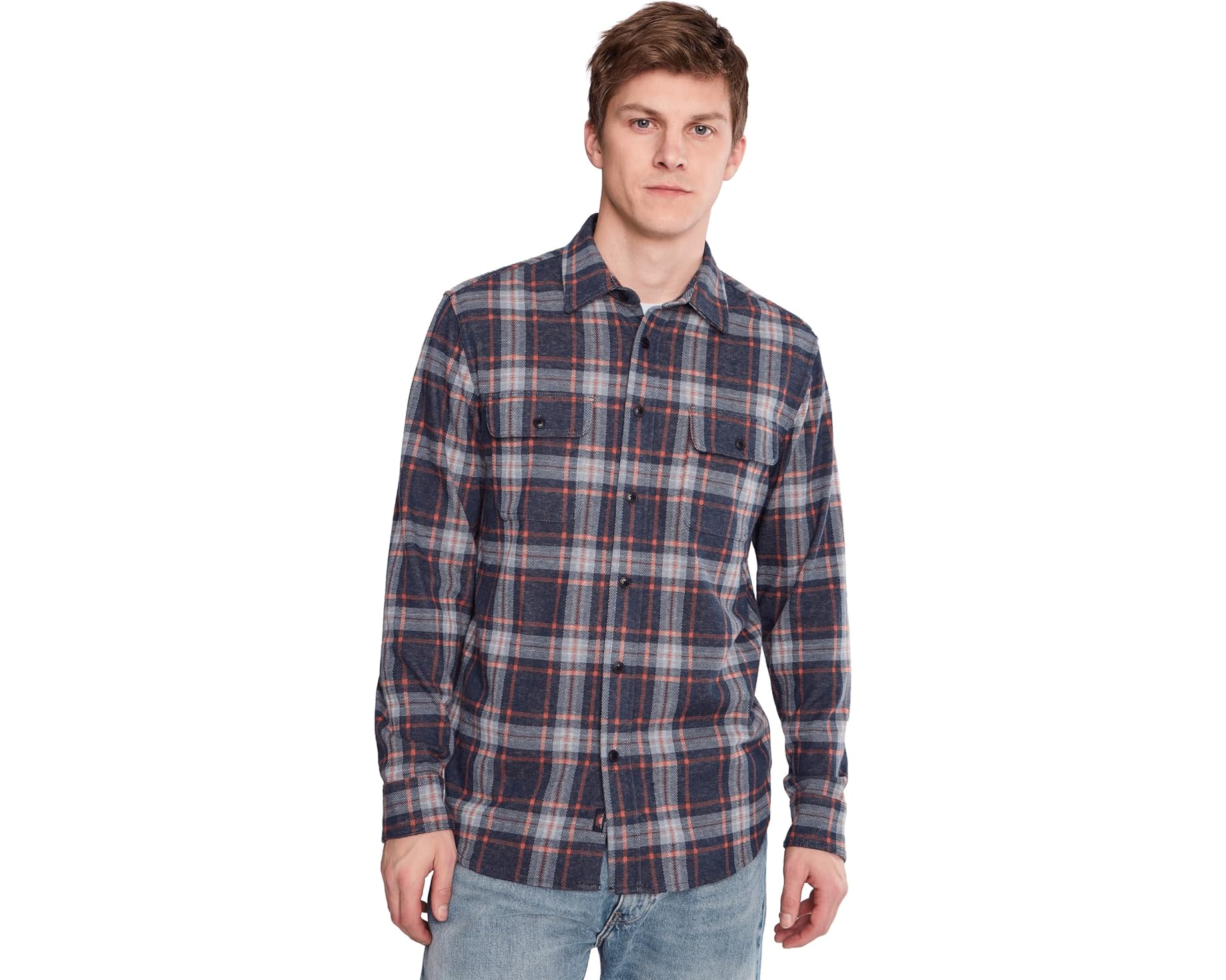 (取寄) ファリティ メンズ レジェンド セーター シャツ Faherty men Legend Sweater Shirt Foxhound Lake Plaid｜スウィートラグ