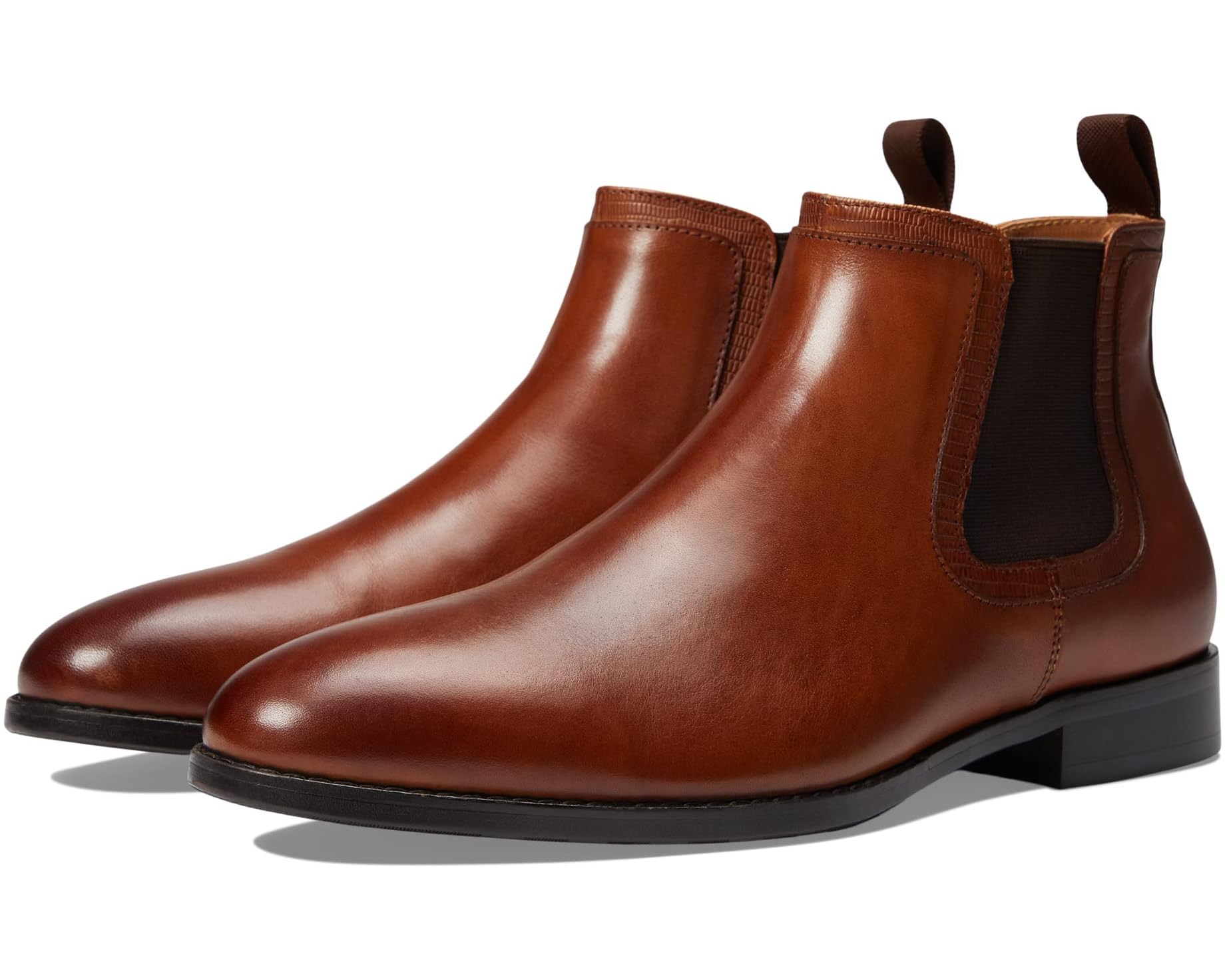 (取寄) スティーブマデン メンズ デューク Steve Madden men Duke Cognac Leather|スウィートラグ