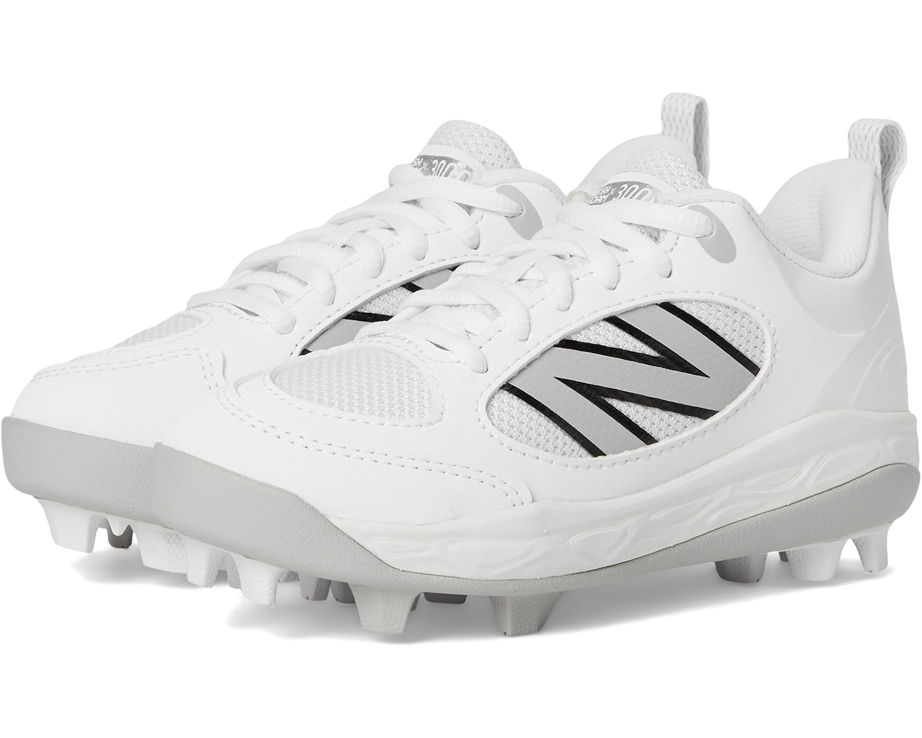 (取寄) ニューバランス キッズ 3000 V7 ラバー モールデッド (リトル キッド/ビッグ キッド) New Balance kids 3000 v7 Rubber Molded (Little Kid/Big Kid) White/Black｜スウィートラグ