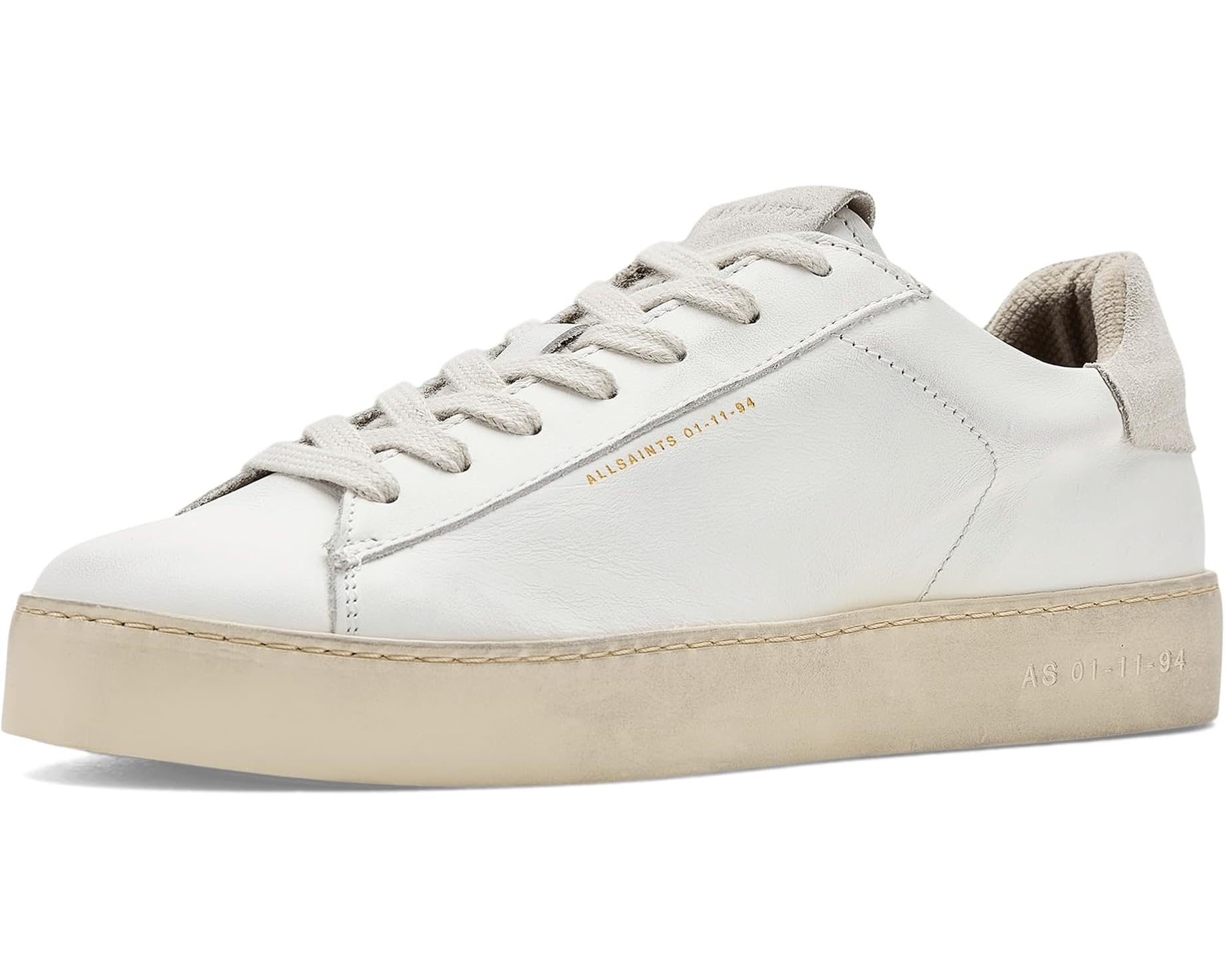 (取寄) オールセインツ レディース シャナ スニーカー AllSaints women Shana Sneakers White｜スウィートラグ