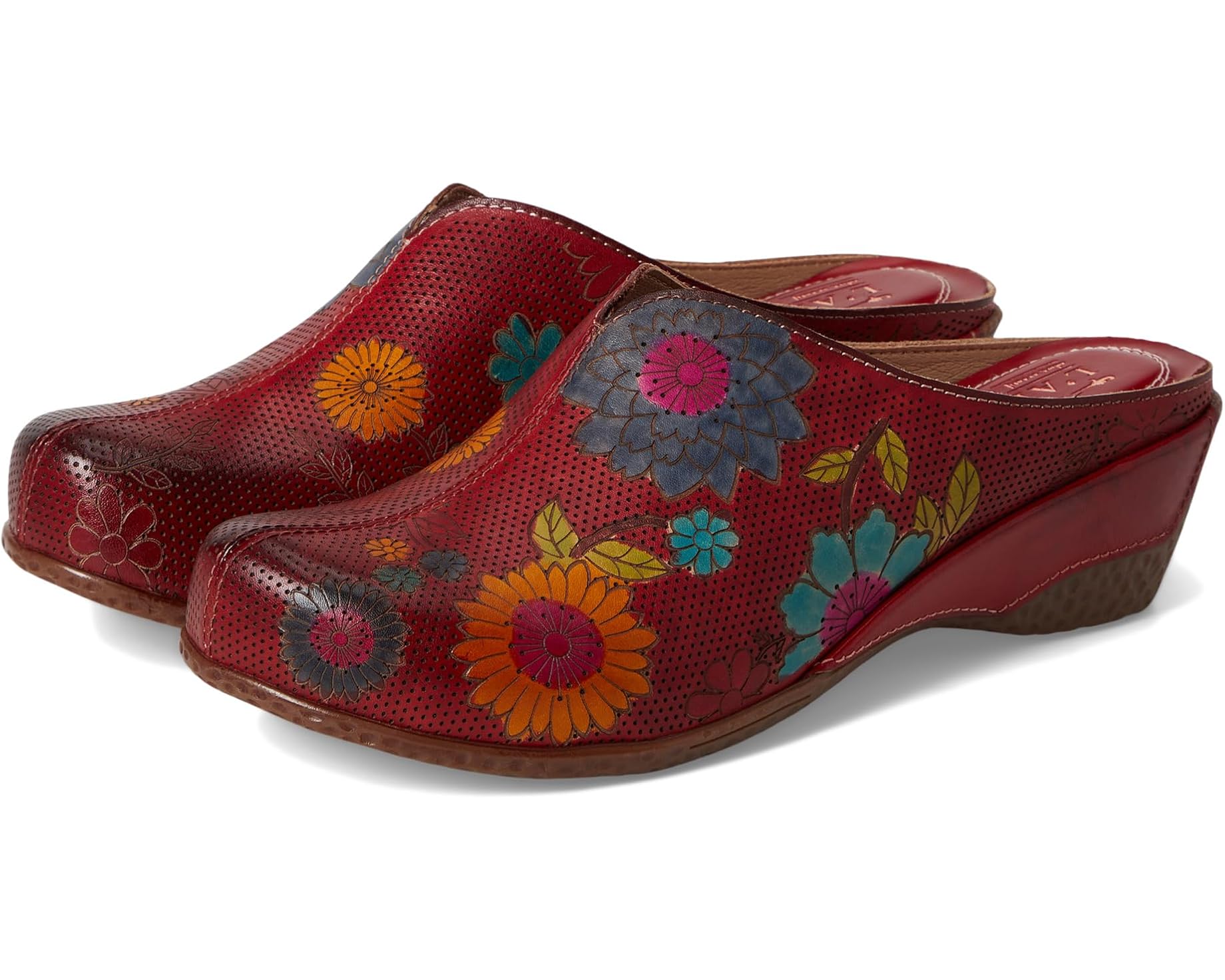(取寄) レディース キエンティ L'Artiste by Spring Step women Chienti Red Multi|スウィートラグ