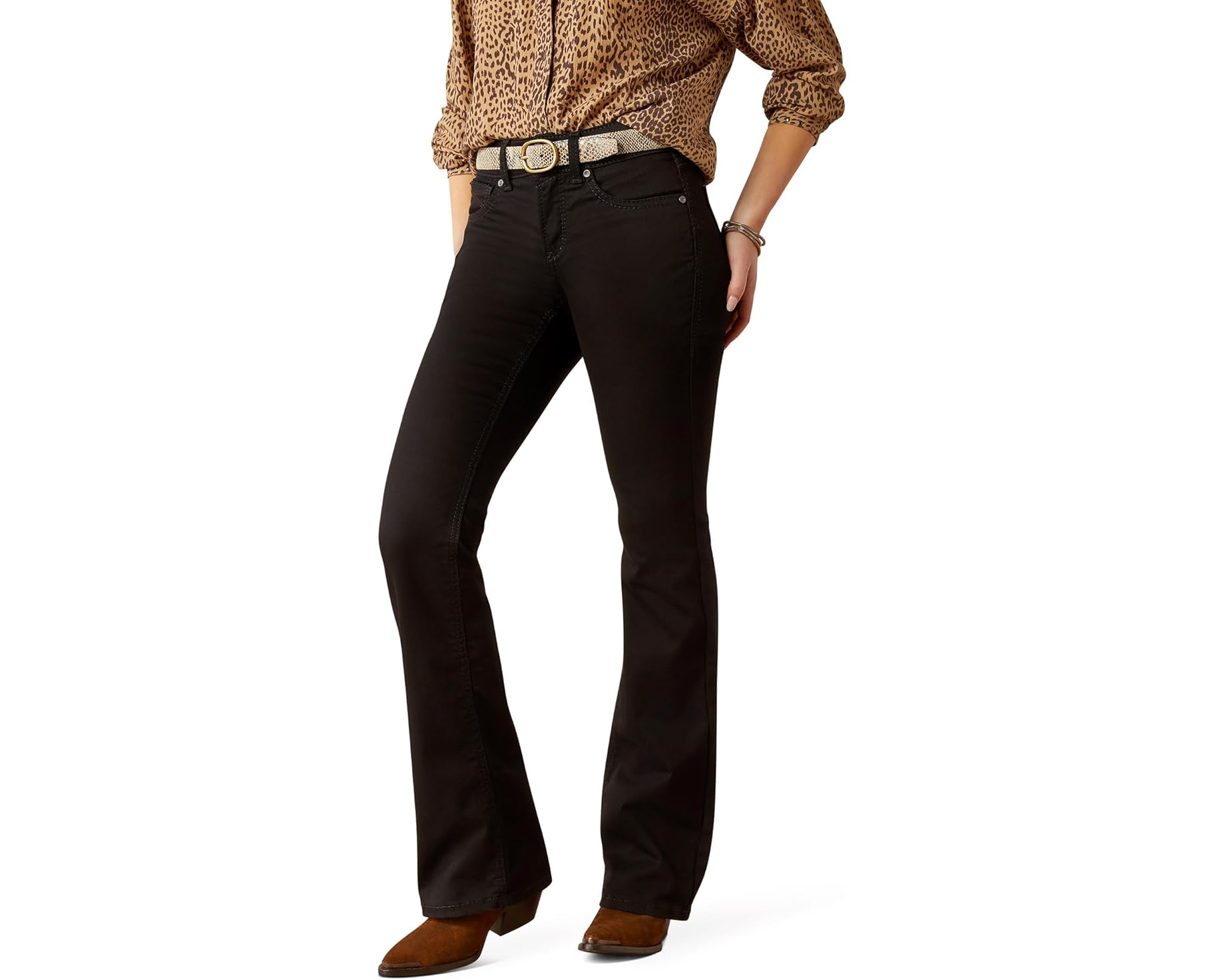 (取寄) アリアット レディース PR エラ ブーツ カット Ariat women PR Ella Boot Cut Black｜スウィートラグ
