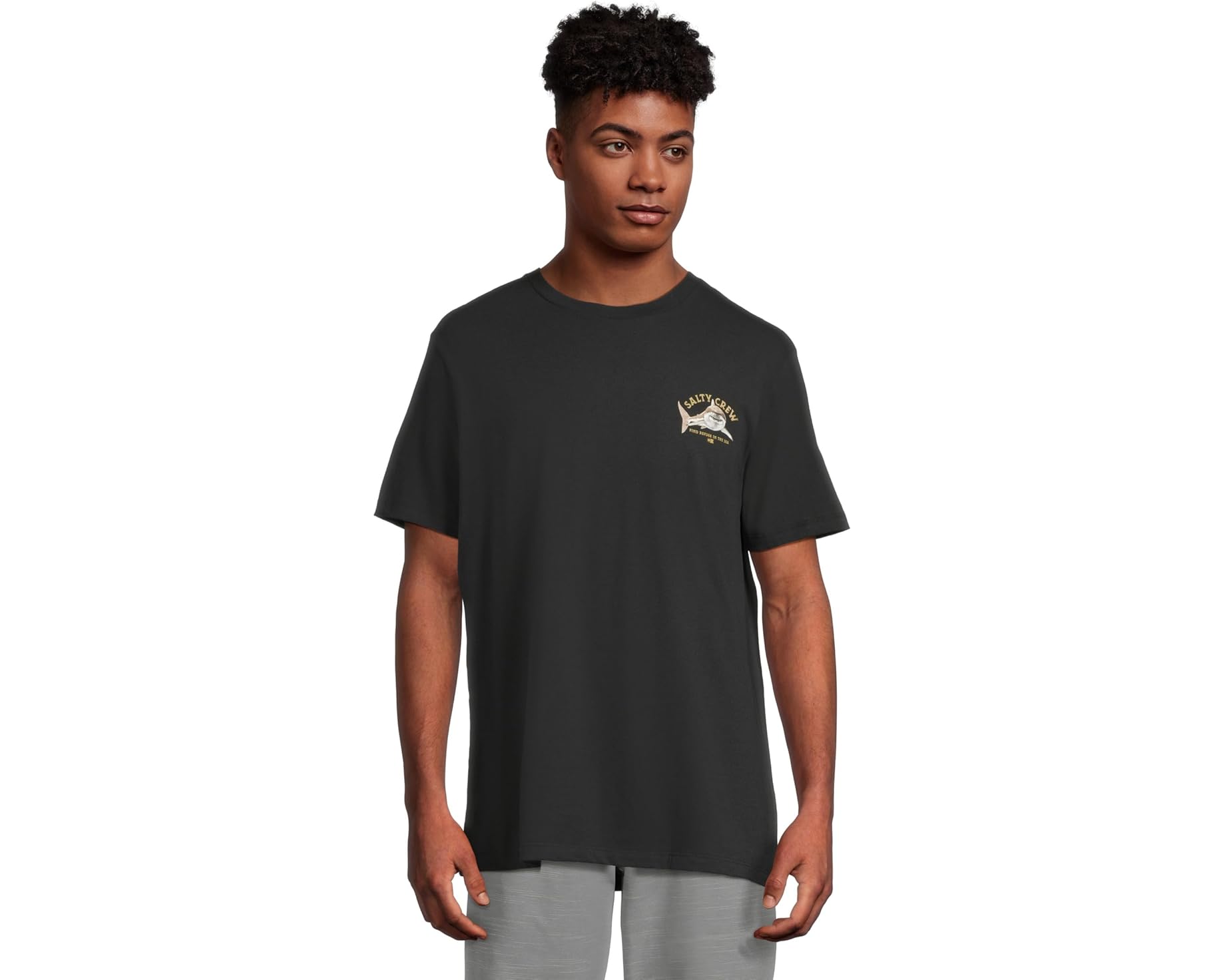 (取寄) ソルティ クルー メンズ ショート スリーブ ティー Salty Crew men Lurking Short Sleeve Tee Black|スウィートラグ