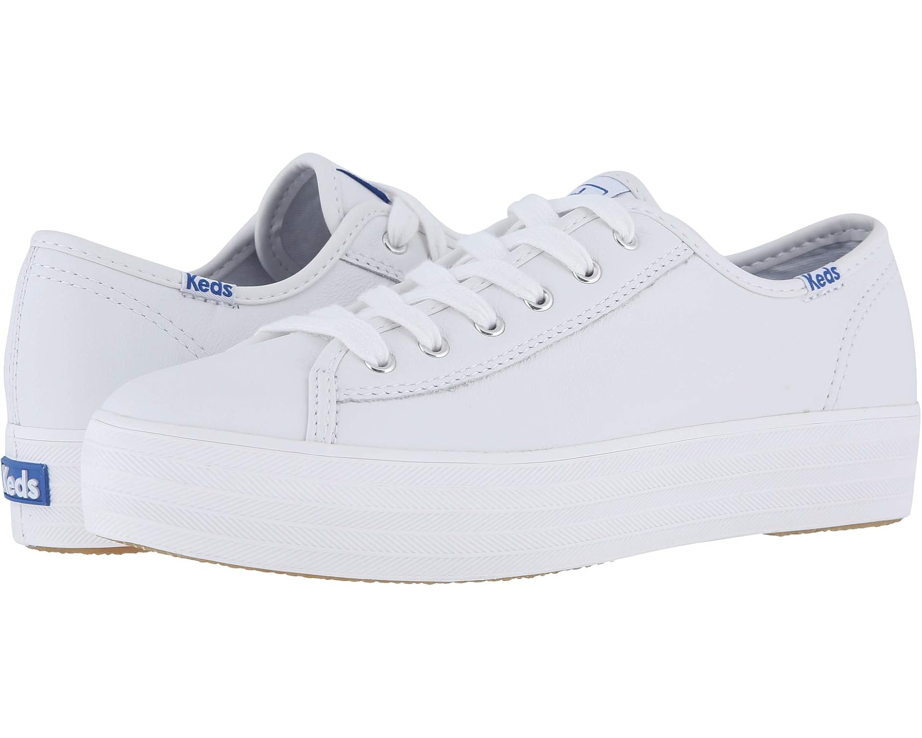 (取寄) ケッズ レディース トリプル キック レザー Keds women Triple Kick Leather White｜スウィートラグ 21,149円