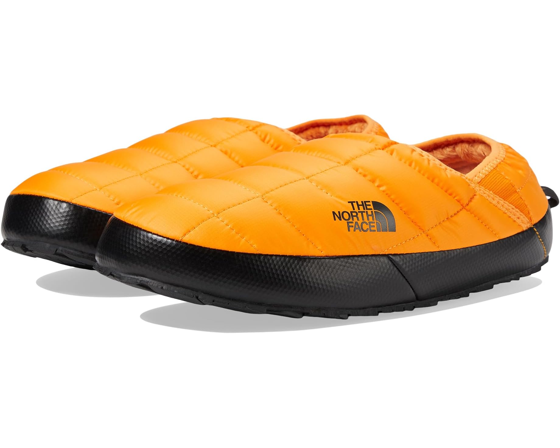 (取寄) ノースフェイス メンズ サーモボール トラクション ミュール V The North Face men ThermoBall Traction Mule V Summit Gold/TNF Black｜スウィートラグ