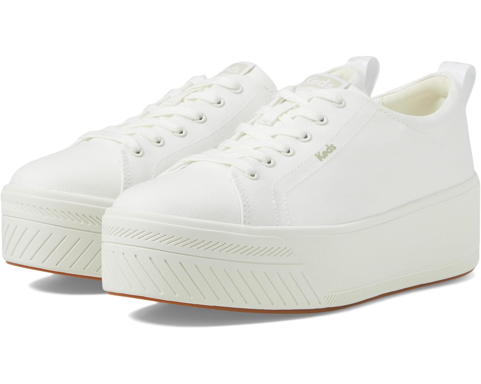 (取寄) ケッズ レディース スカイラー レース アップ Keds women Skyler Lace Up White Canvas|スウィートラグ