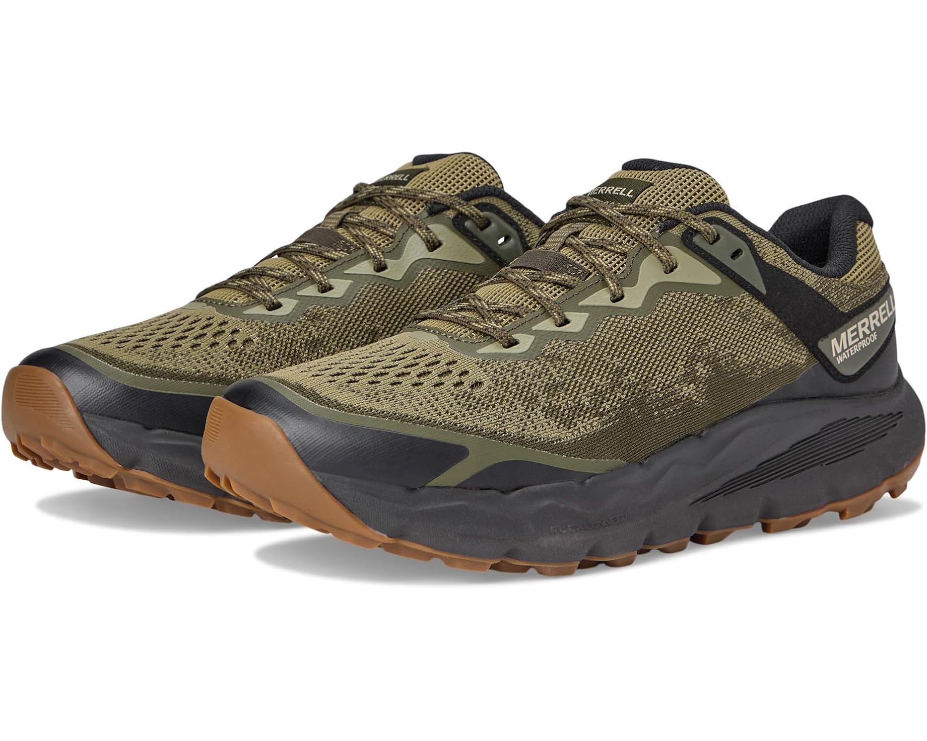 (取寄) メレル メンズ ノバ 4 ウォータープルーフ Merrell men Nova 4 Waterproof Drab｜スウィートラグ