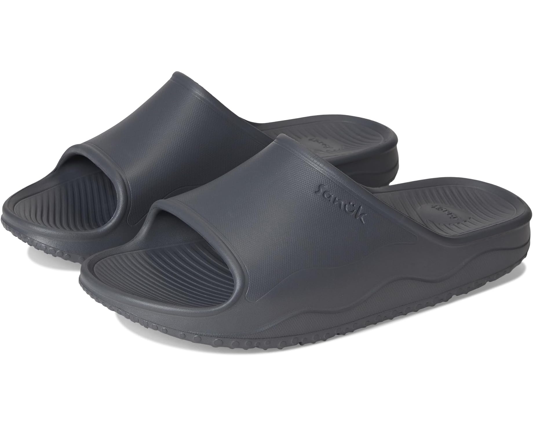 (取寄) サヌーク メンズ ビア フォーミー スライド Sanuk men Beer Foamie Slide Grey｜スウィートラグ