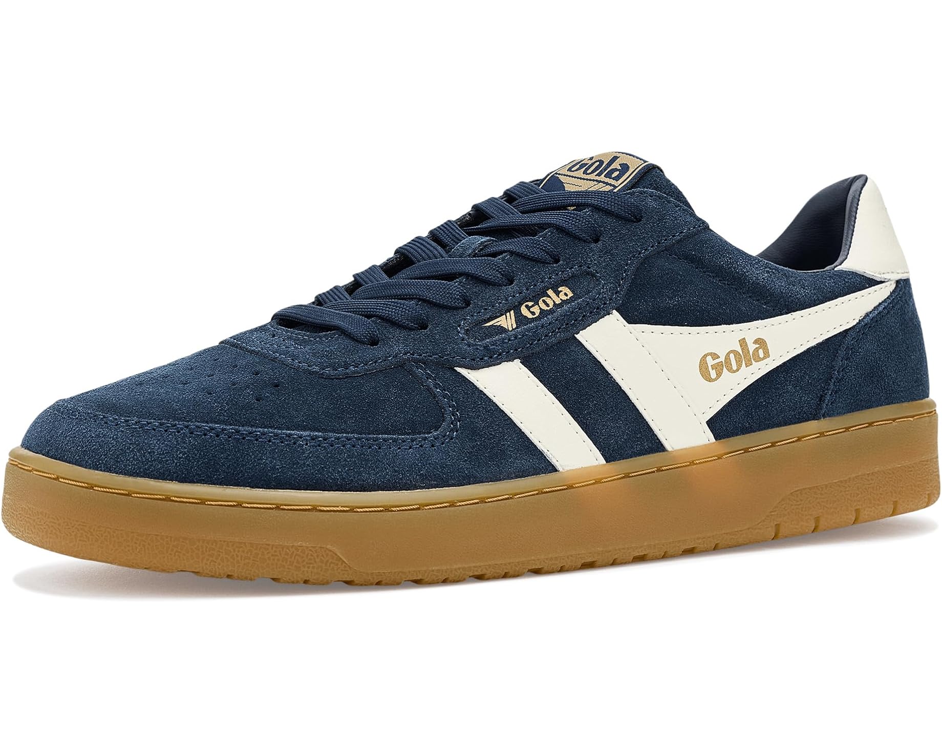 (取寄) ゴーラ メンズ ホーク スエード Gola men Hawk Suede '86 Navy/Off White/Gum｜スウィートラグ